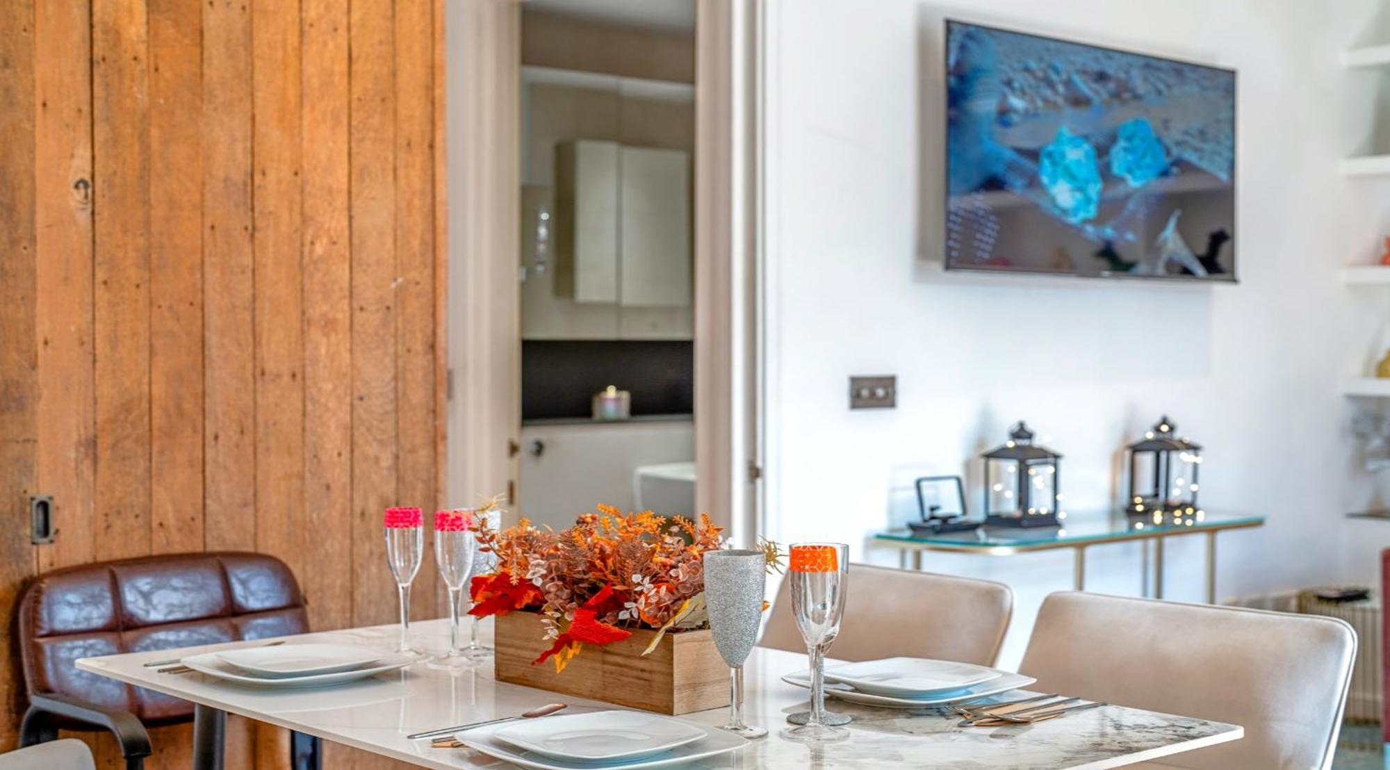Appartement Designer Victorian Flat With Large Terrace Londres