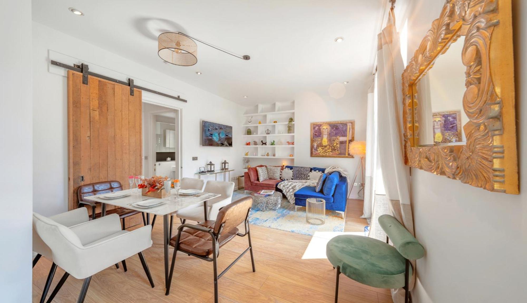 Appartement Designer Victorian Flat With Large Terrace *