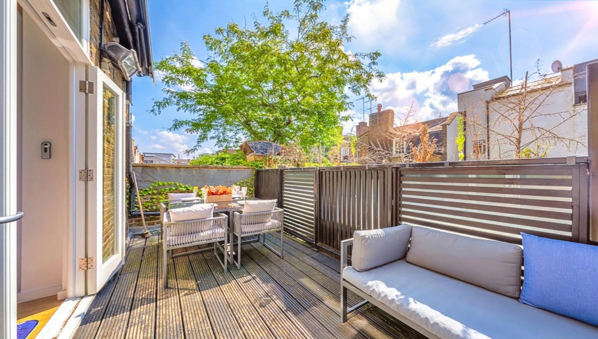 Designer Victorian Flat With Large Terrace Appartement Londres